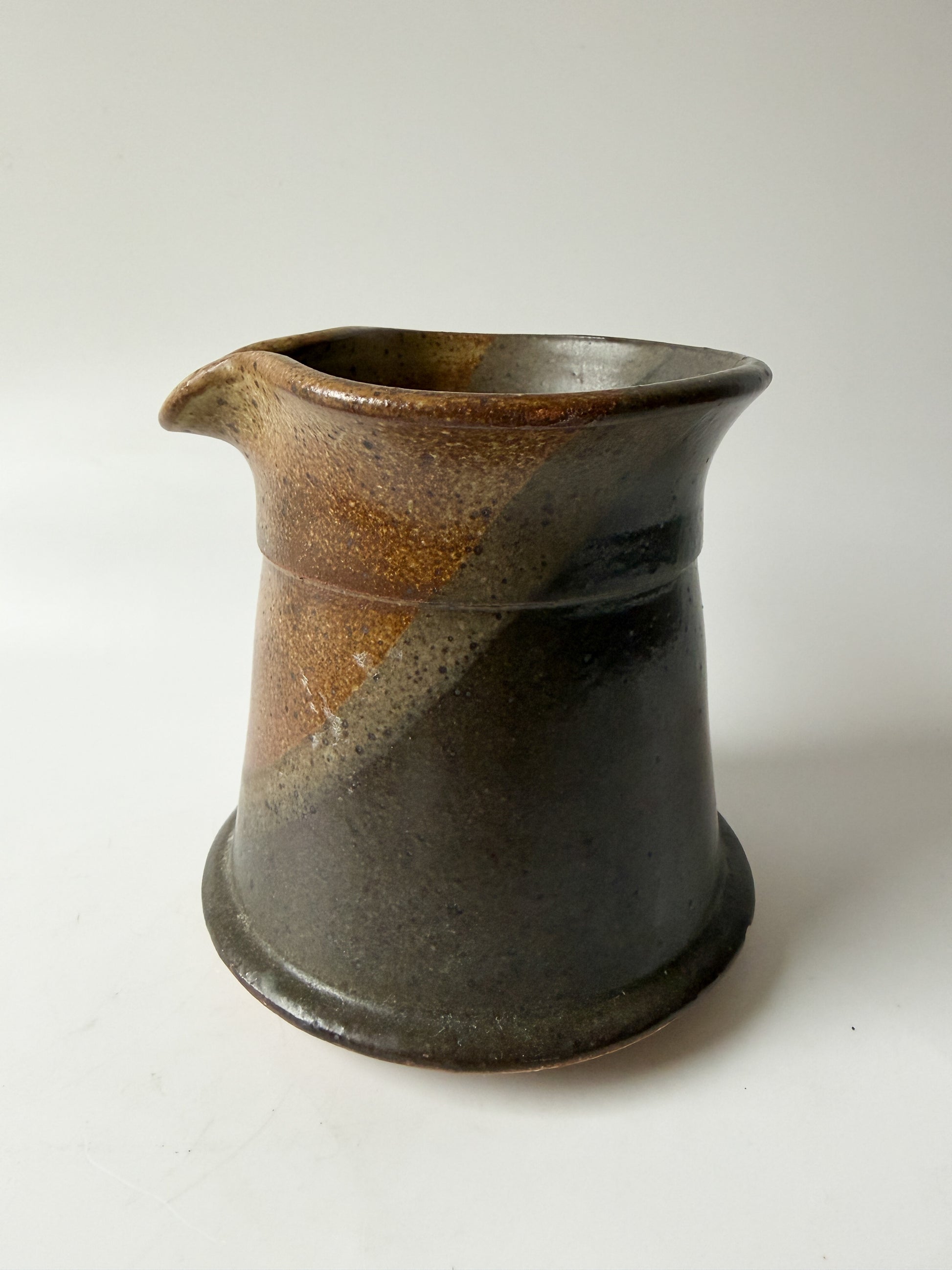 Artist's Vintage Ink Pens in Pottery Pitcher