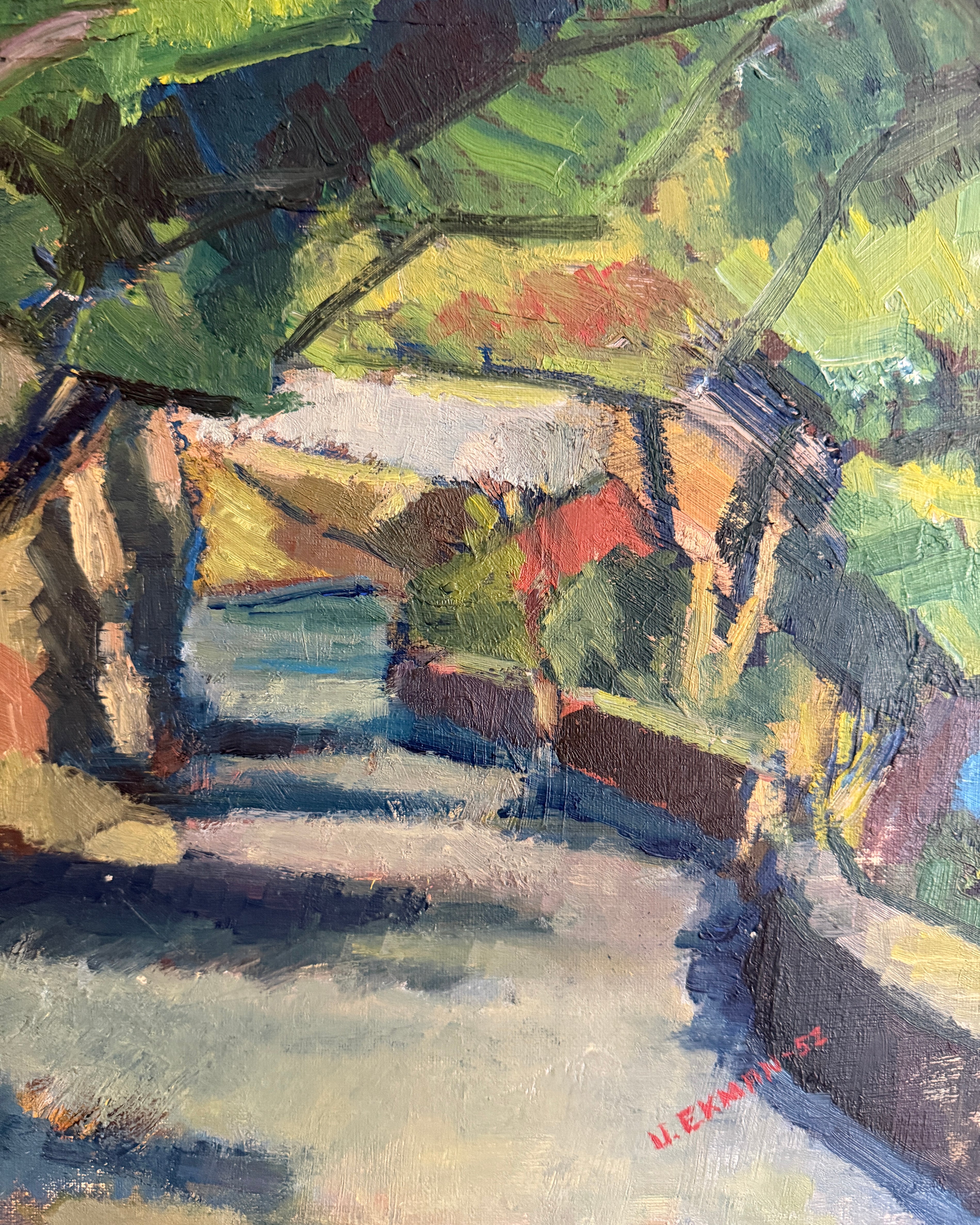 ULLA EKMAN-DAHLBÄCK - Landscape - Oil on Canvas