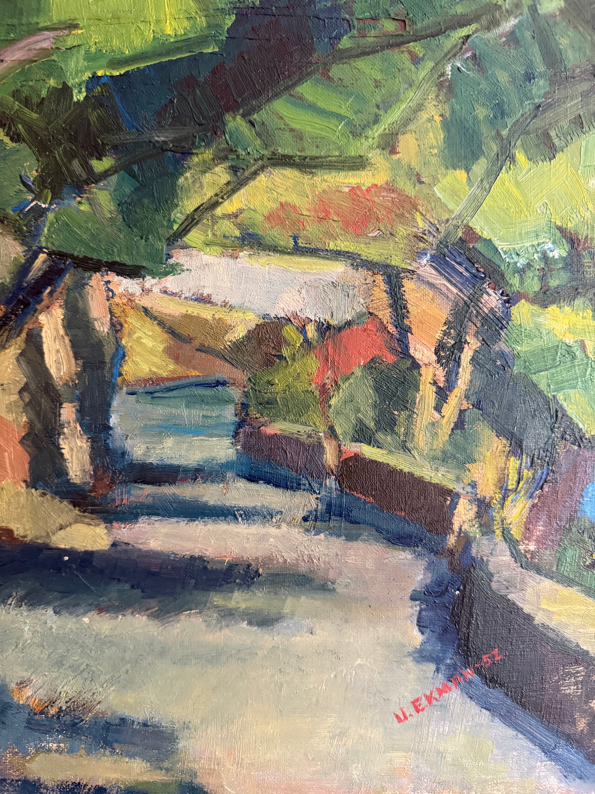 ULLA EKMAN-DAHLBÄCK - Landscape - Oil on Canvas