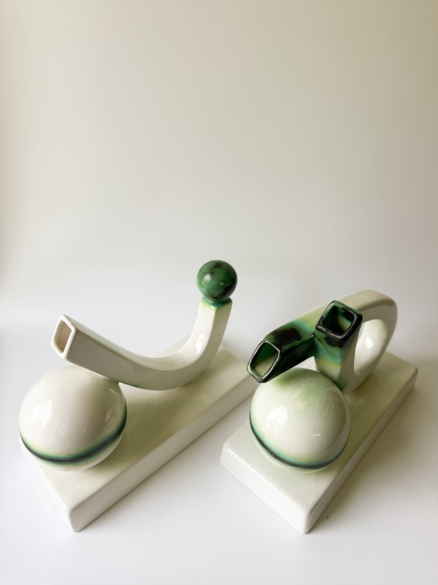 Pair of Vintage Ikebana Vases