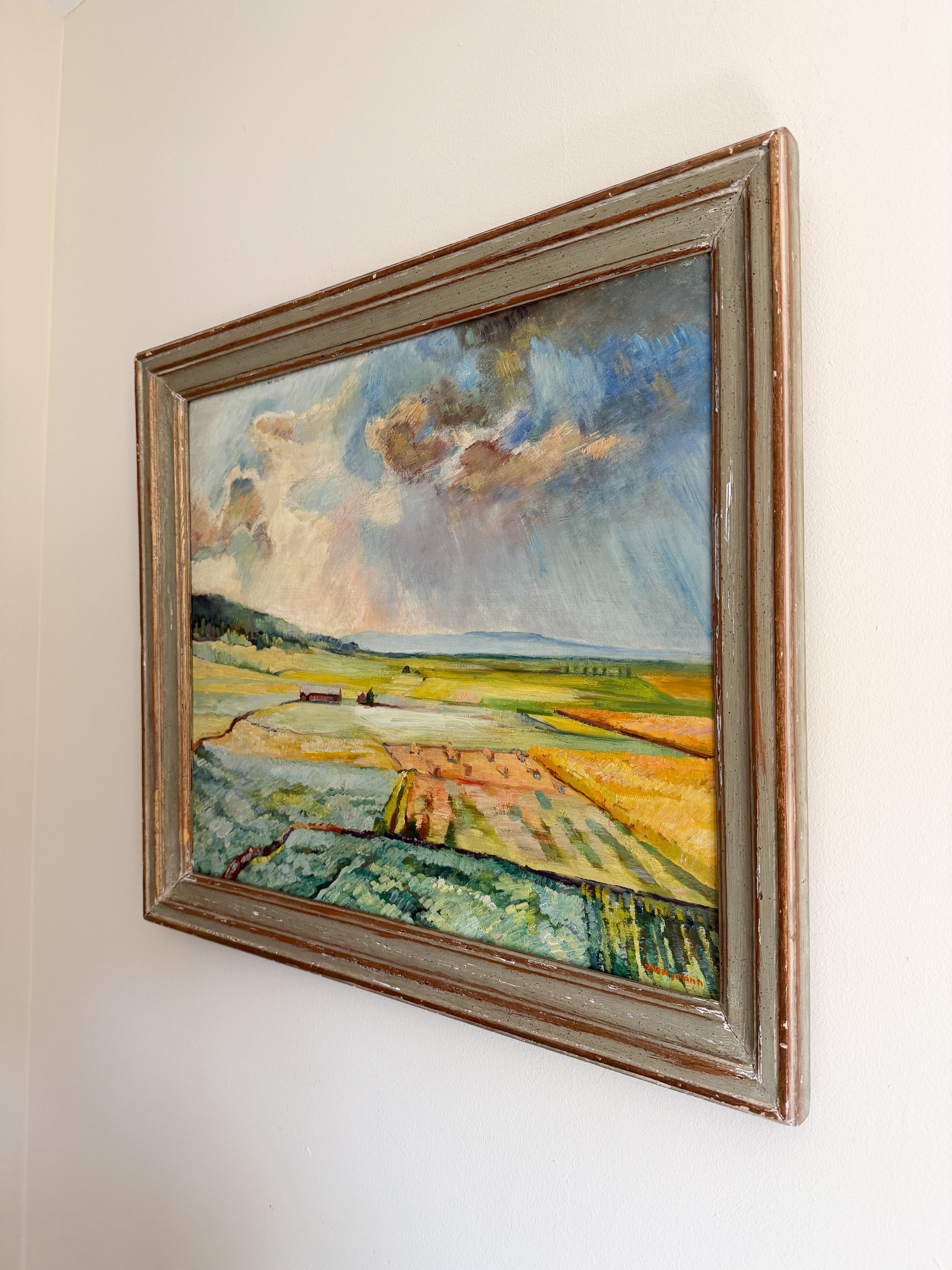 SVEN JOANN - Landscape Oil Painting on Panel
