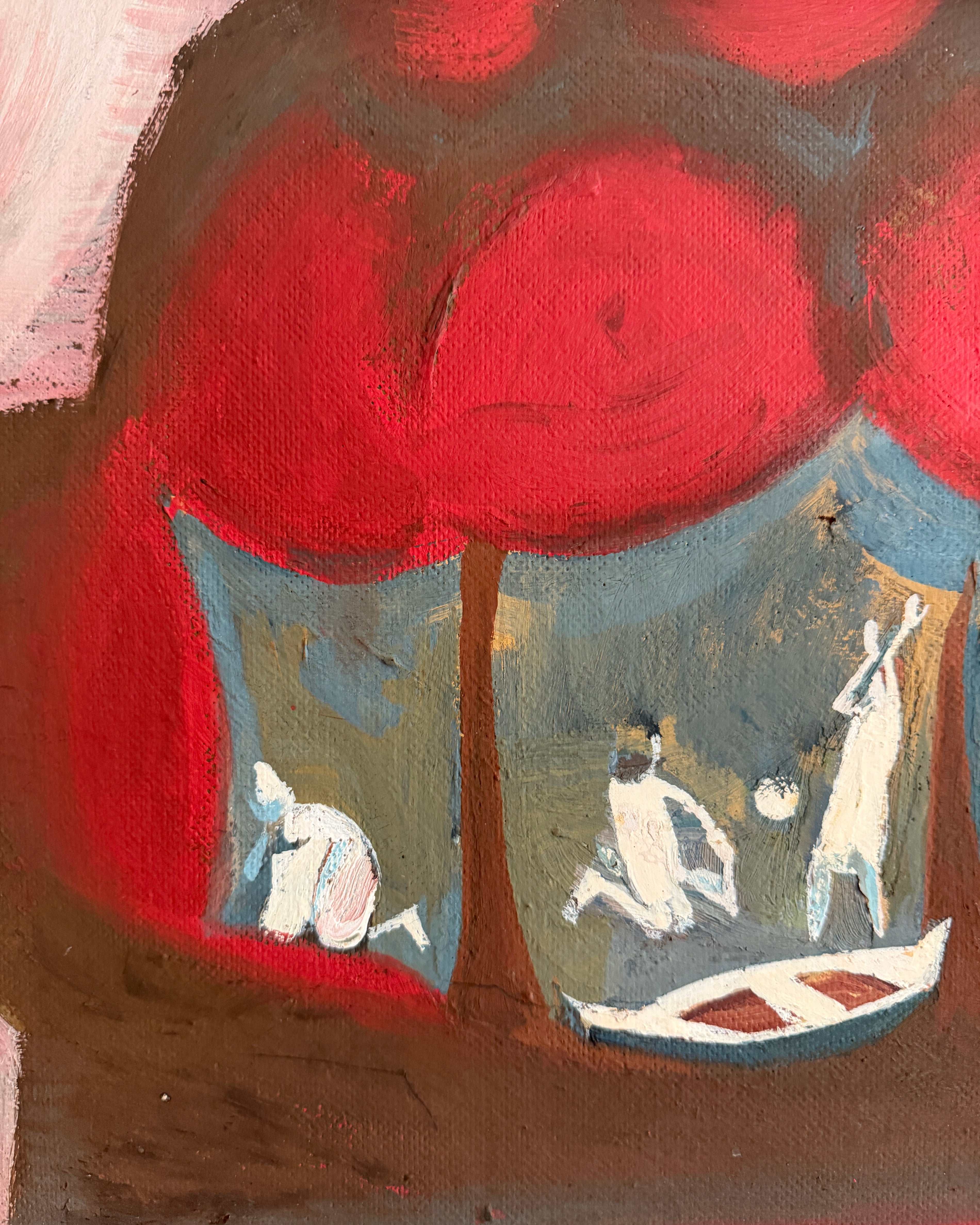 AXEL HENNIX - Under the Trees - Oil Painting