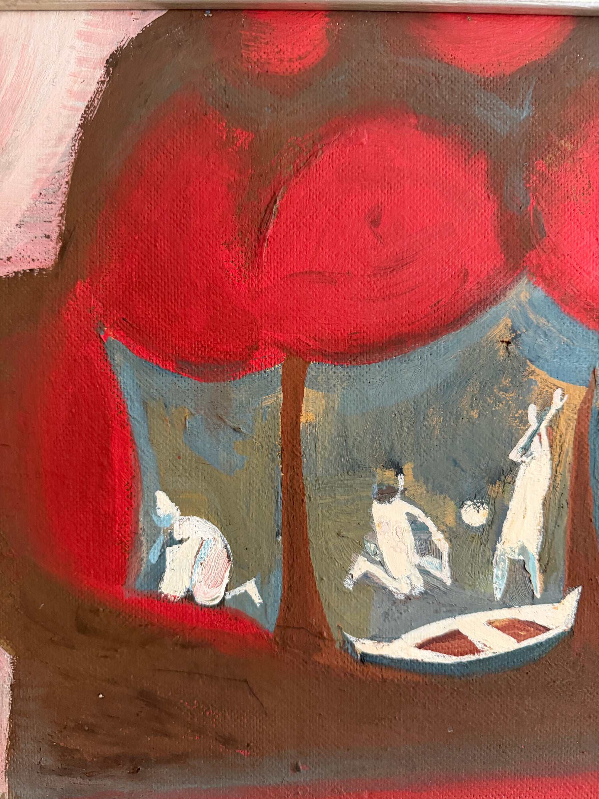 AXEL HENNIX - Under the Trees - Oil Painting