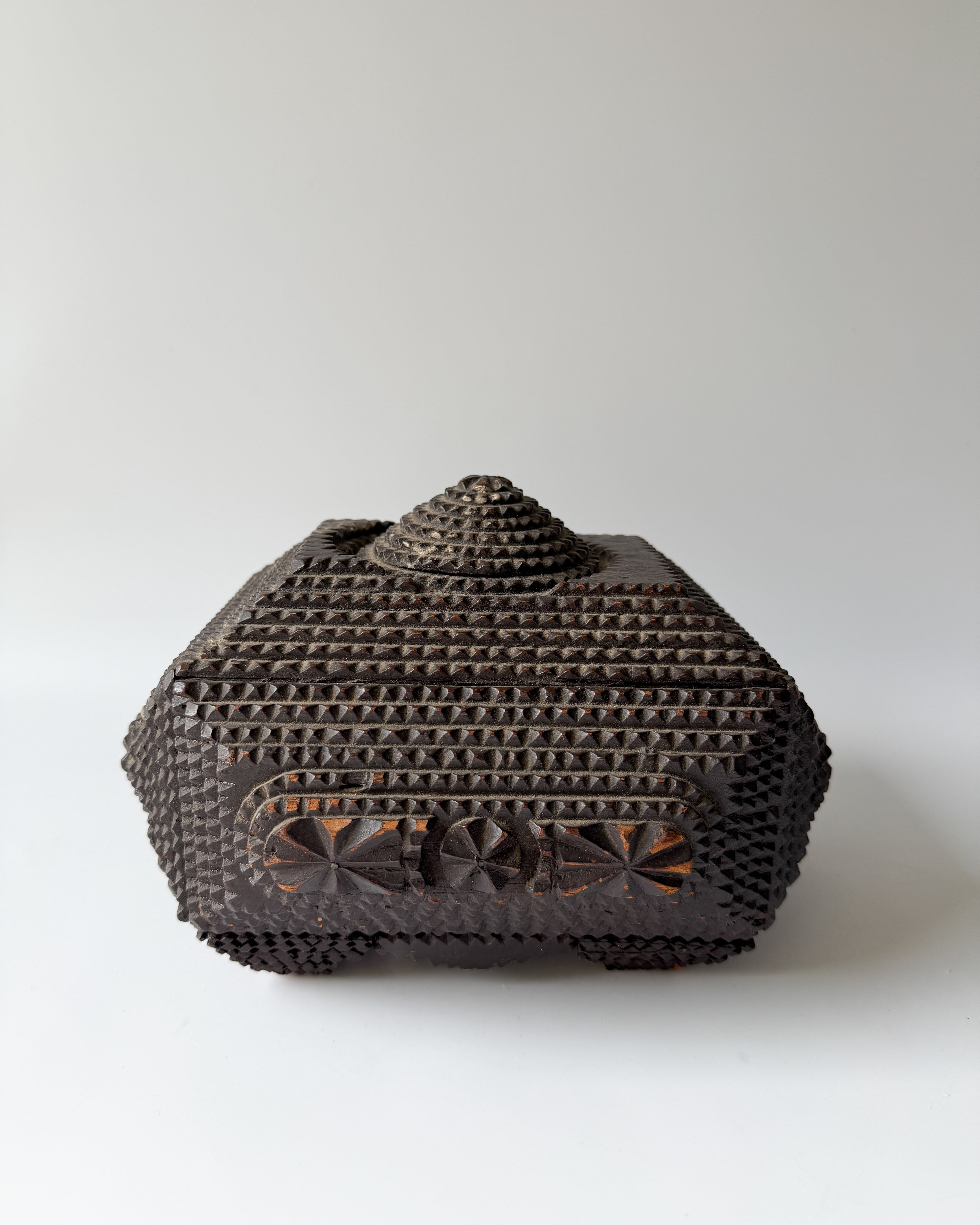 Antique Tramp Art Box