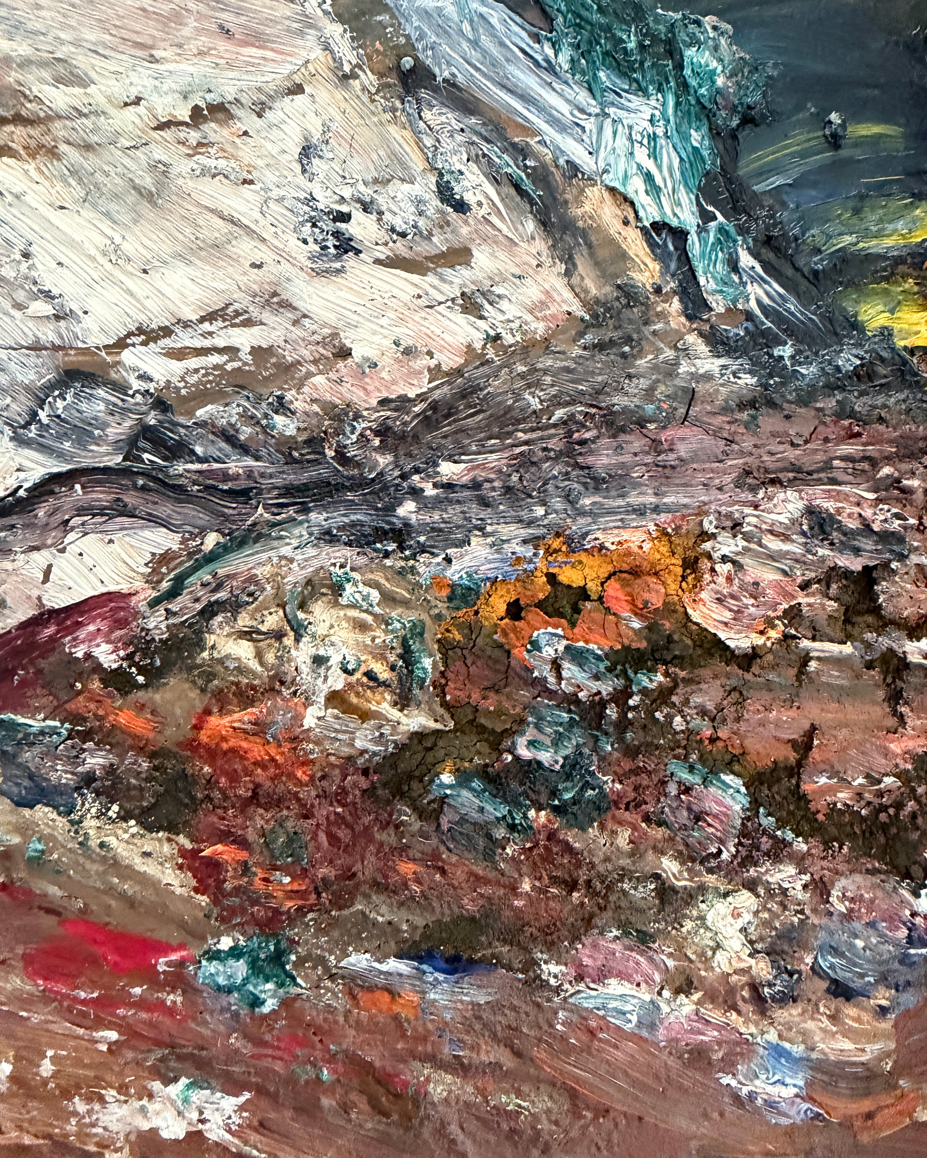 BERTIL ANDERSSON - Landscape - Oil Impasto On Panel, Signed