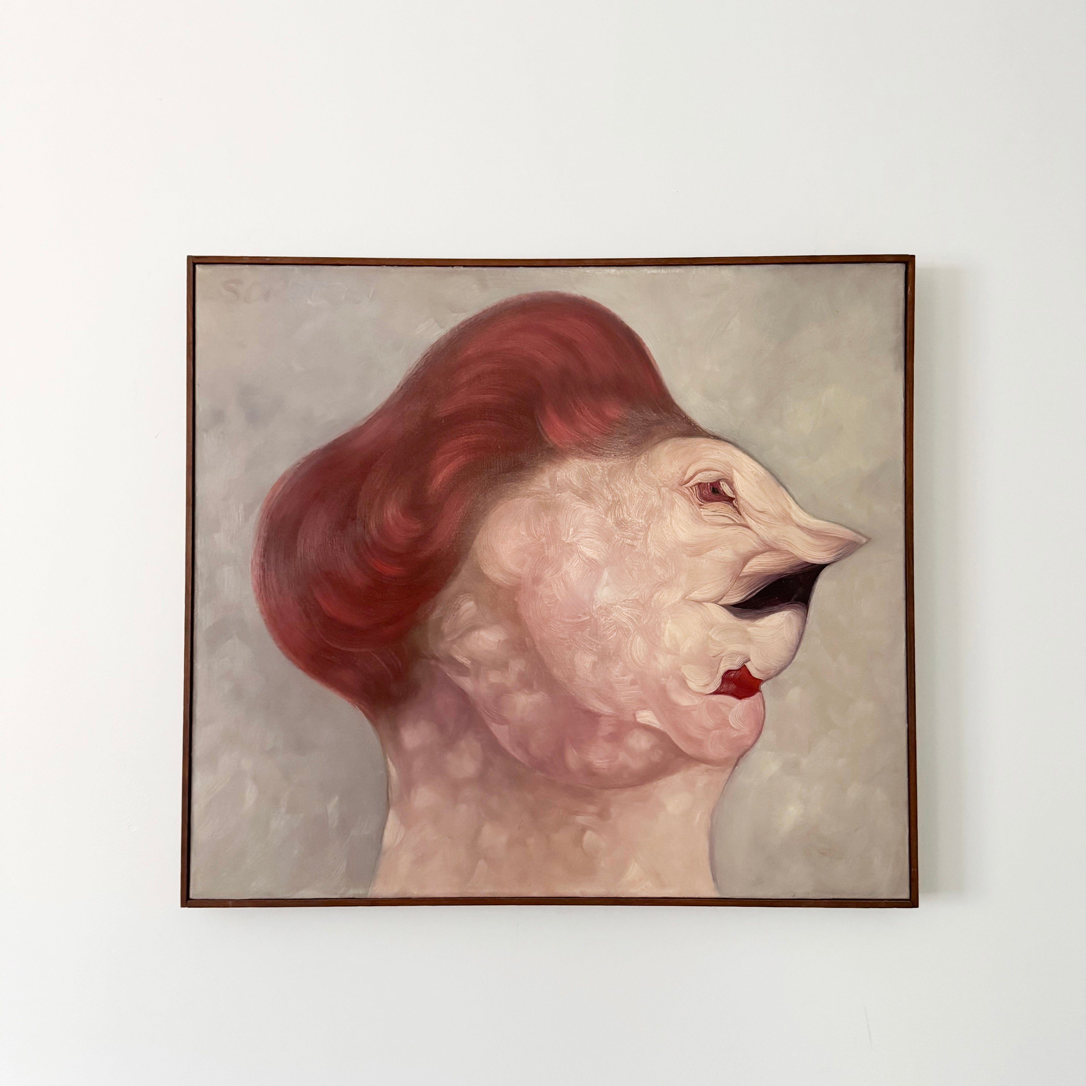 Morris Sokolsky - Oil Painting (27.5"W x 24.5"H)