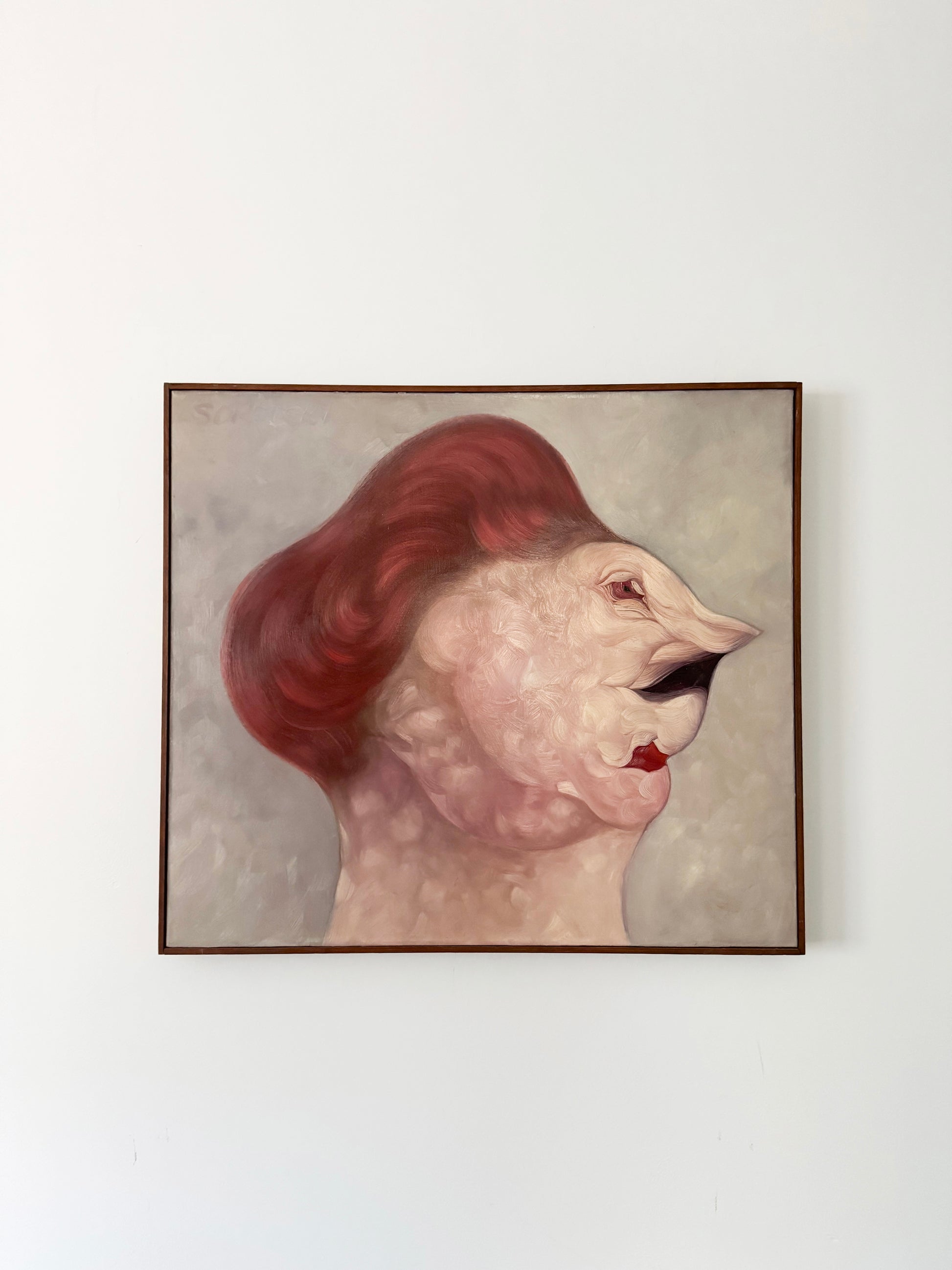 Morris Sokolsky - Oil Painting (27.5"W x 24.5"H)