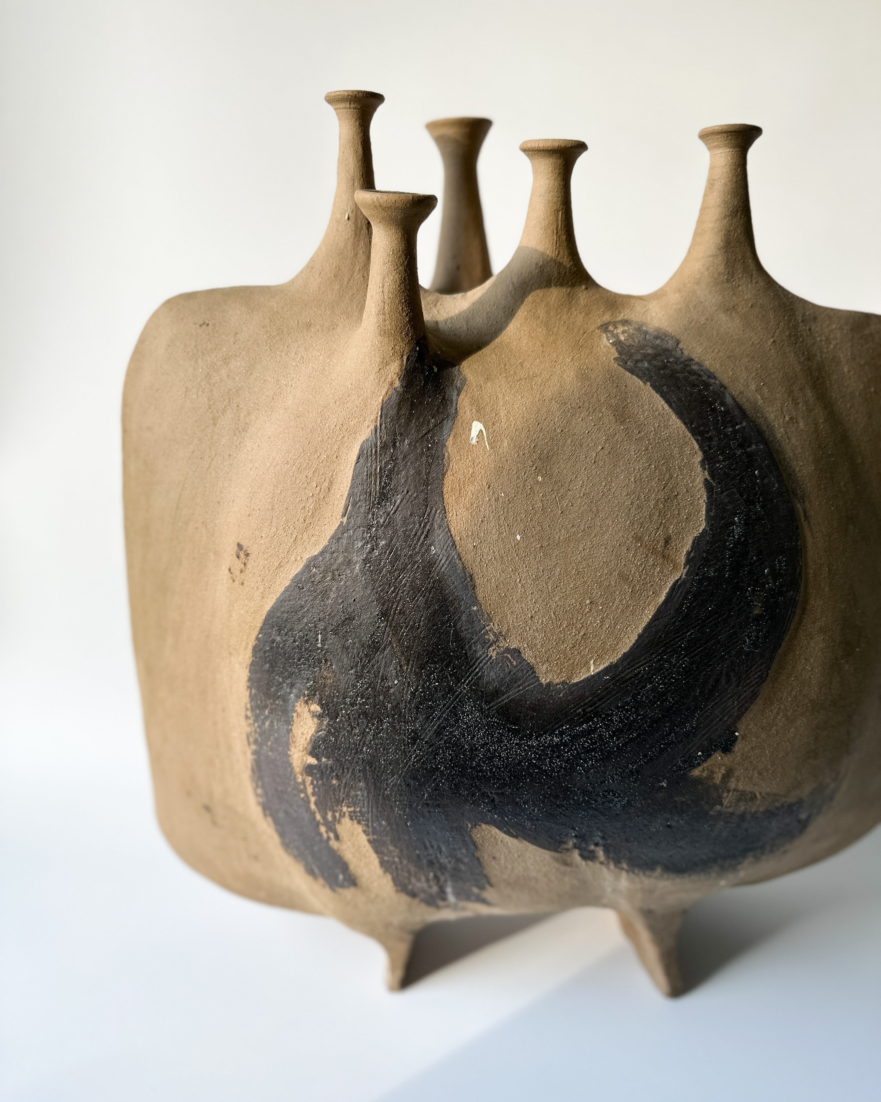 Pottery Sculpture Vessel by Grace Gorlitz - Large