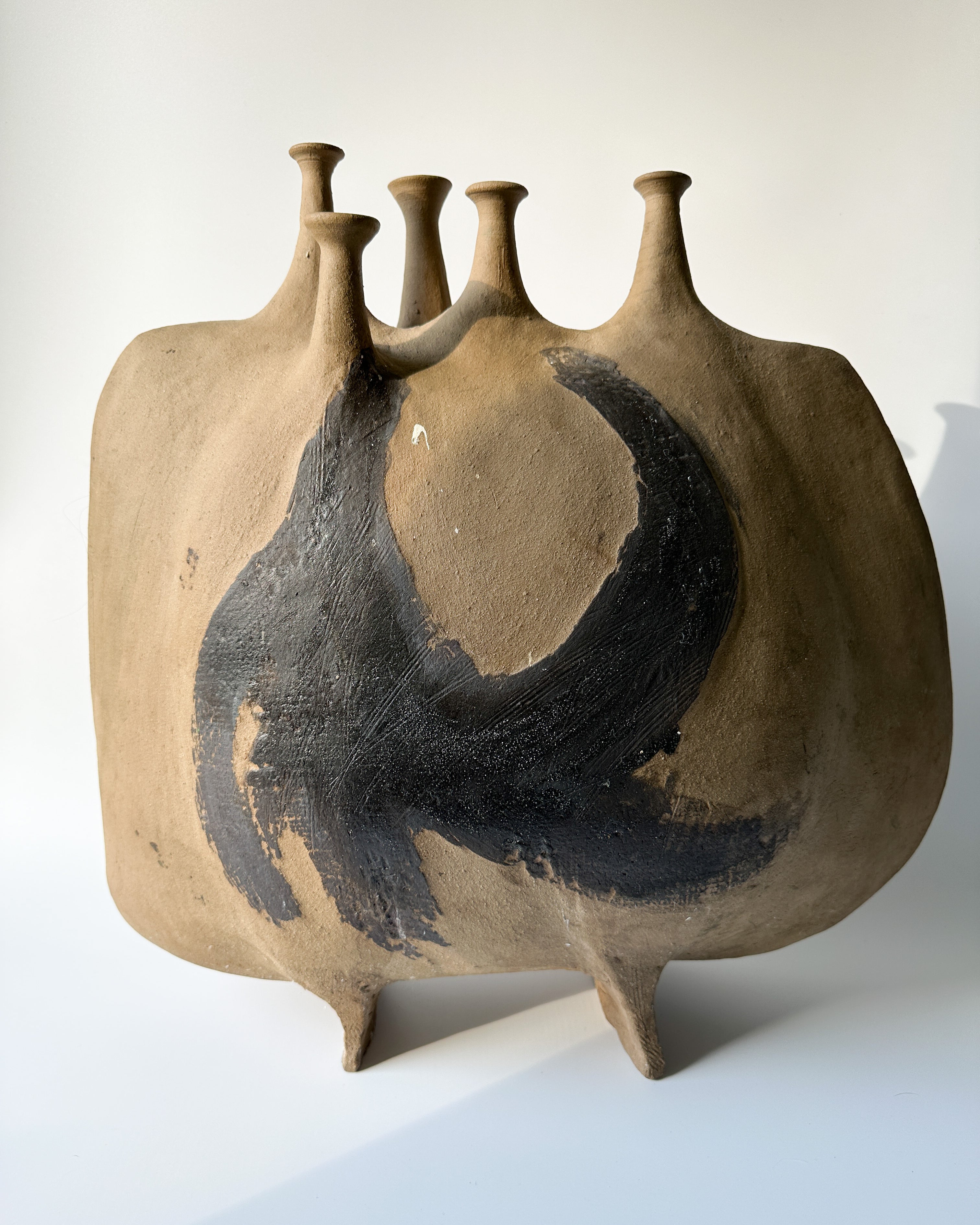 Pottery Sculpture Vessel by Grace Gorlitz - Large