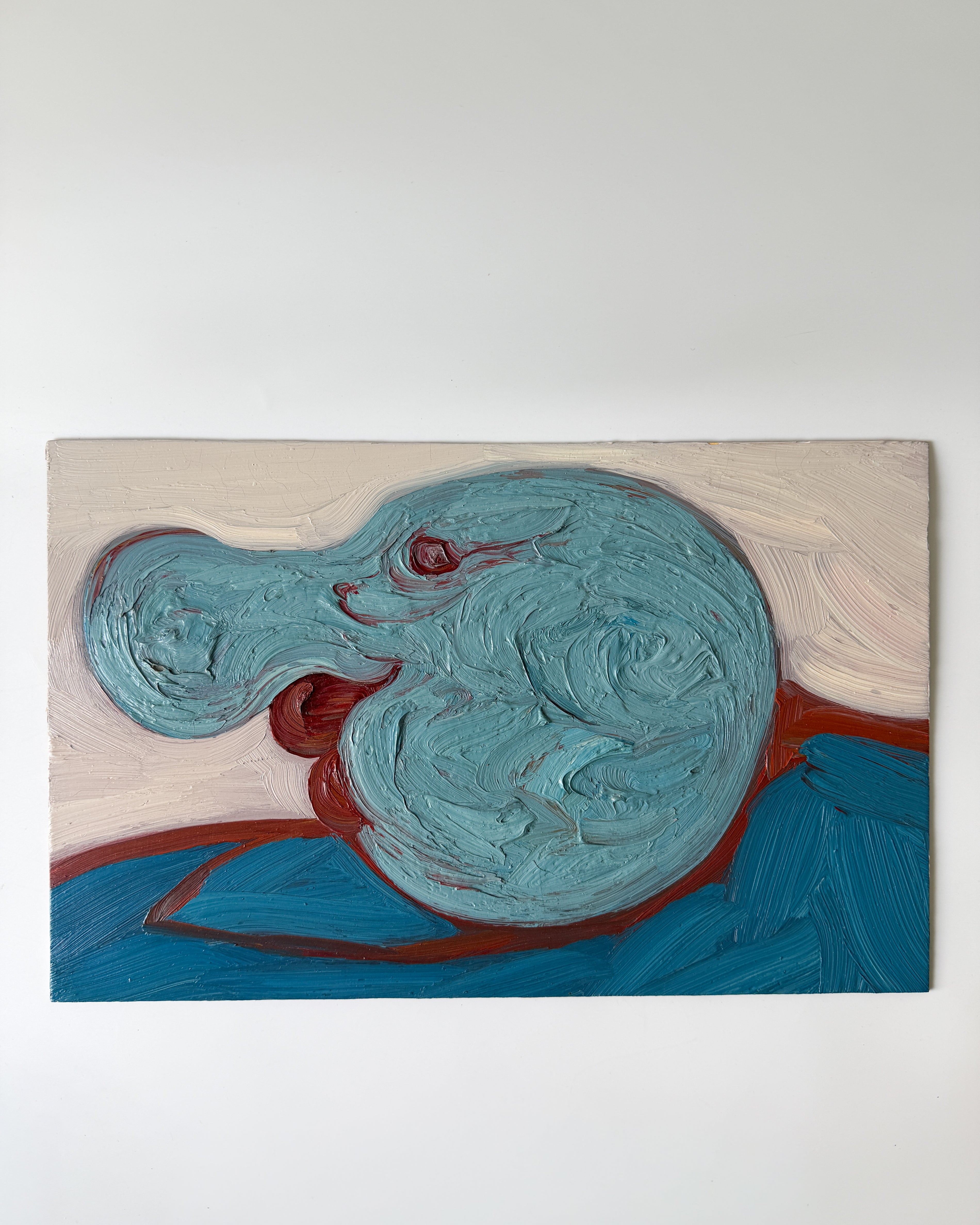 Morris Sokolsky - Oil Impasto on Board 16"W x 10"H - Unframed