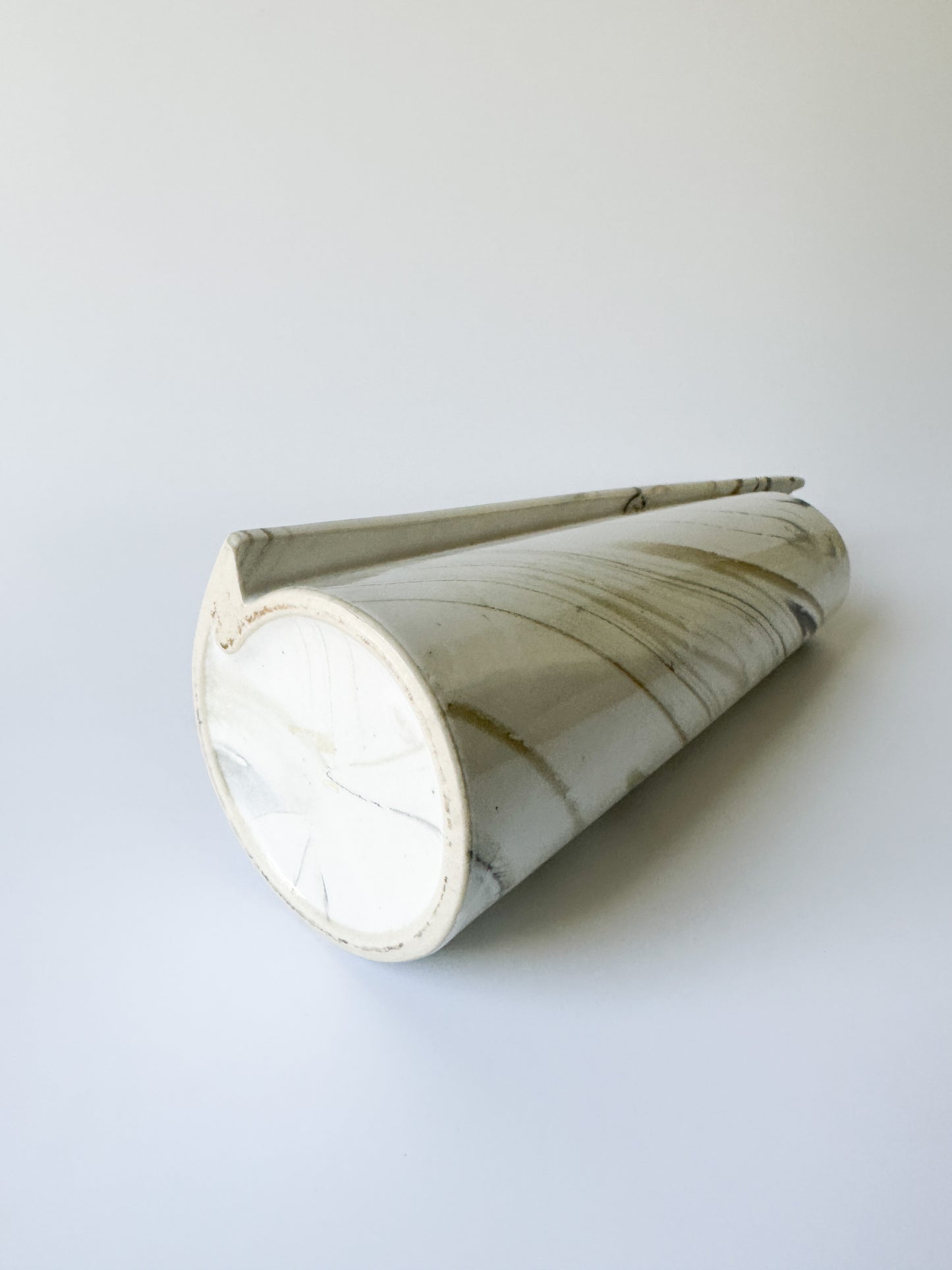Ceramic Marble Look Vase